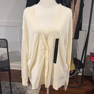 Banana Republic Cream Women's Cardigan